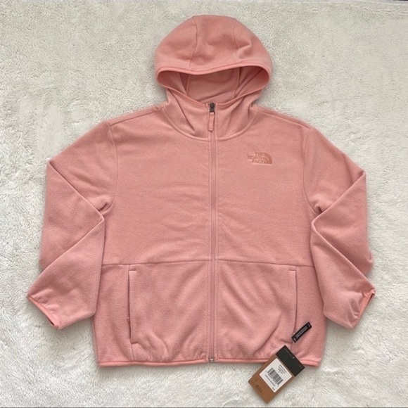 (NWT) The North Face Women's Anchor Hooded Full Zip in Rose Tan, Small - Picture 2 of 11
